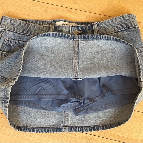Hollister Blue Casual Mini Skirt - Picture 3 of 5